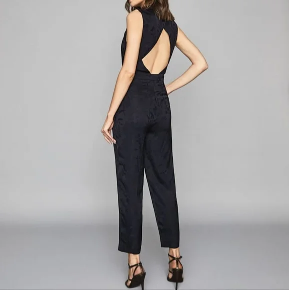 Reiss Pants Jumpsuits Nwt Reiss Azra Open Back Jumpsuit